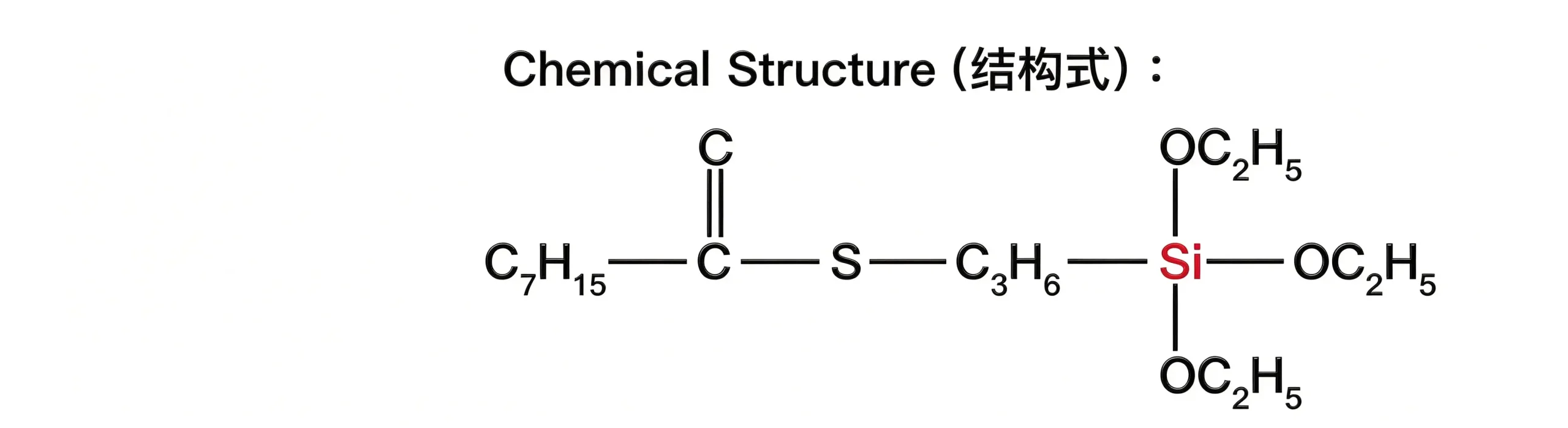 SMT-S8323 S-(3-(Triethoxysilyl)propyl) octanethioate
